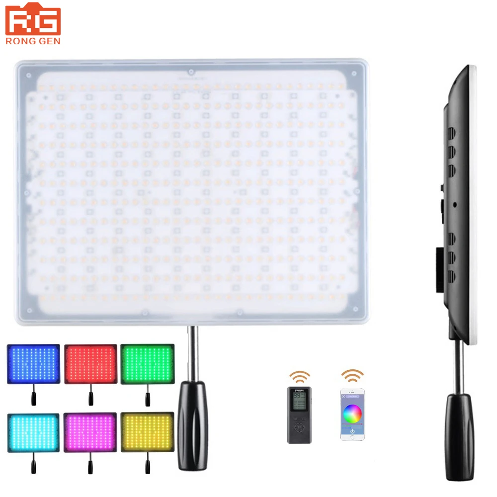 Светодиодная лампа YONGNUO YN600 RGB для фото/видео с регулируемой цветной температурой