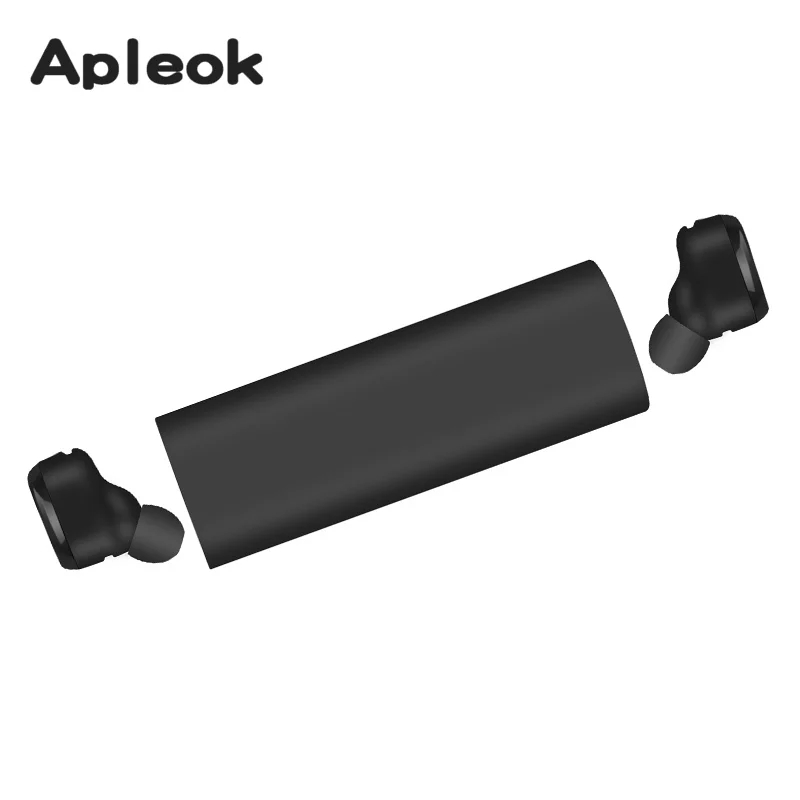 Apleok Mini TWS Bluetooth Earphone Music Stereo headset with Mic Wireless Earbud 650mAh Rechargeable Power Bank | Электроника