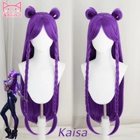 %e3%80%90anihut%e3%80%91lol game cosplay wig kda popstar kaisa cosplay wigs women long straight purple wig lol kda kaisa kpop skin hair