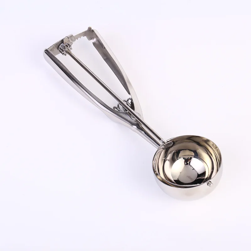 Ложка с длинной ручкой 1 шт. мерная ложка для мороженого из нержавеющей стали 4/5/6