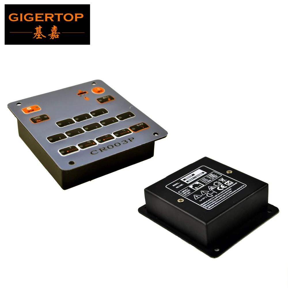

TIPTOP TP-D19 Mini Stage Light Controller Box International Universal DMX Digital Small indoor wall embedded lighting controller