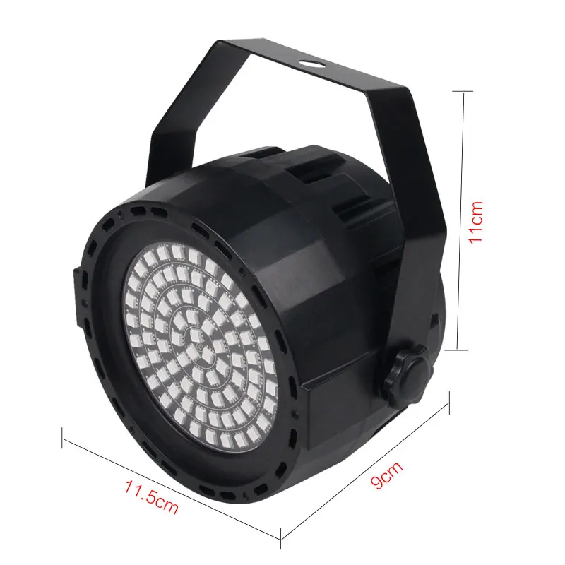 RGBW Led Par Дискотека стробоскоп DMX Вечеринка звуковые огни музыкальный центр