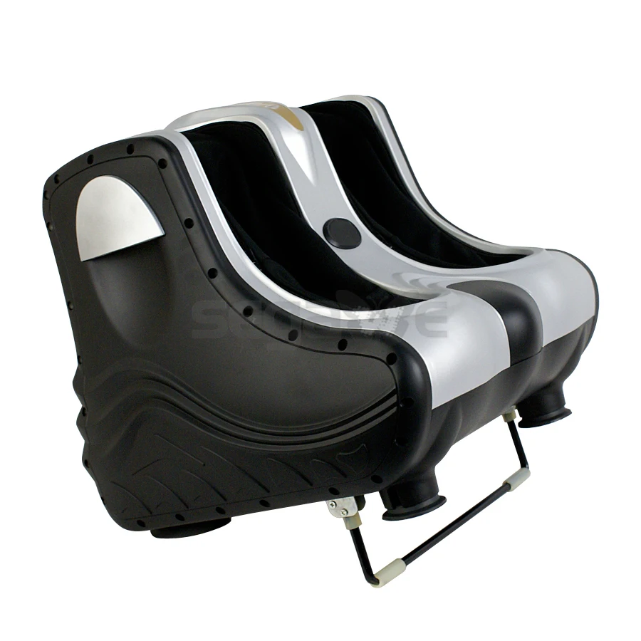 US Free Shipping Foot Massager Kneading and Rolling Leg Calf Ankle w/Remote Sliver&ampRed |