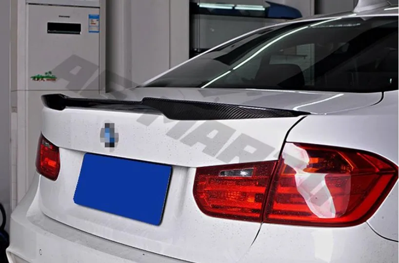 HLONGQT Carbon Fiber Spoiler For BMW 3 Series F80 M3 2013.2014.2015.2016.2017 High Quality M4 Style Car Rear Wing Auto Spoilers |