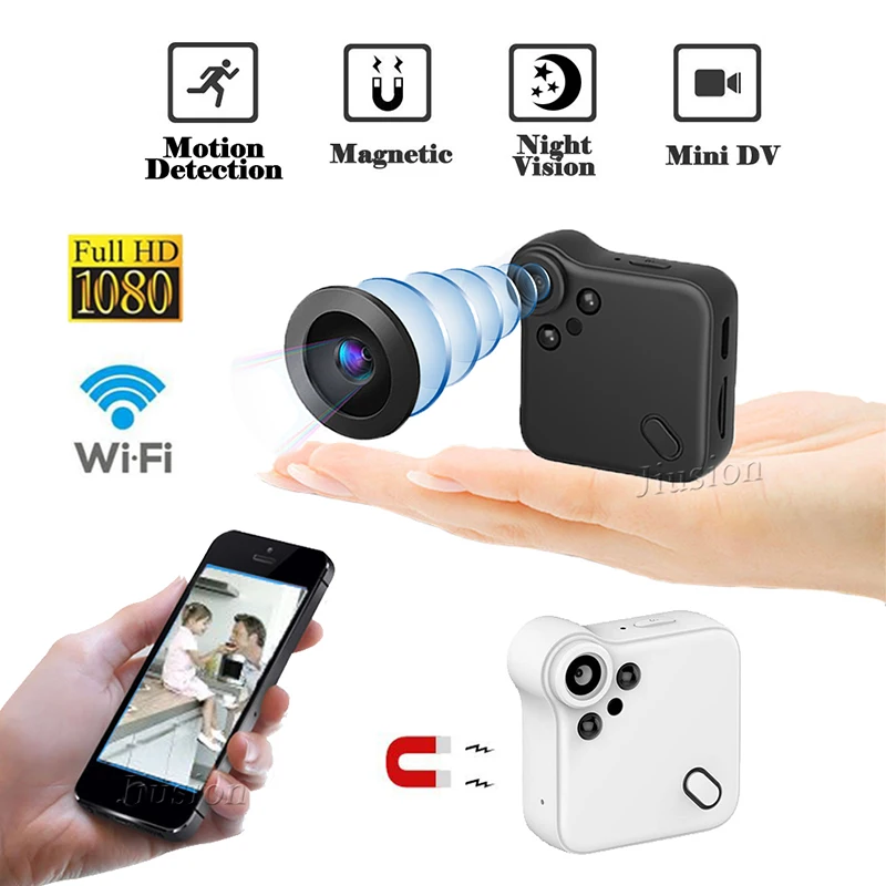 C1S WiFi мини камера FHD 1080P видеокамера ночное видение датчик движения IP веб