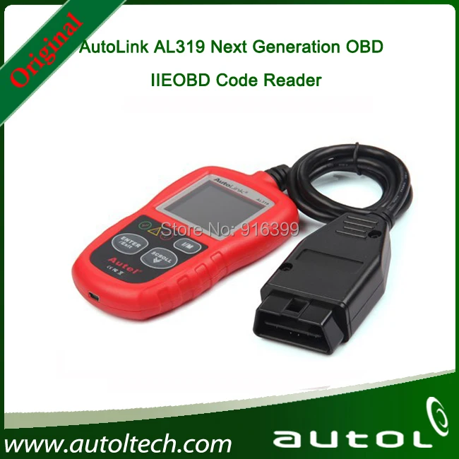 Autel AutoLink AL319 On-Board Diagnostics OBDII OBD2 / CAN Code Reader Auto Fault Scanner Diagnostic tools Car scanner | Автомобили и