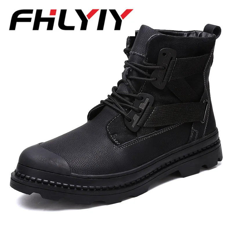 FHLYIY 38-47 Casual Men'S Boots Male Sneakers Snow Cotton Shoes Mens Plus Velvet Thickening Men Warm Outdoor | Обувь