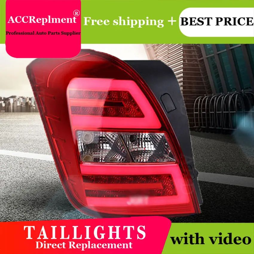 2PCS Car Styling for Chevrolet Trax Taillights 2014-2019 LED Tail Lamp+Turn Signal+Brake+Reverse light | Автомобили и мотоциклы