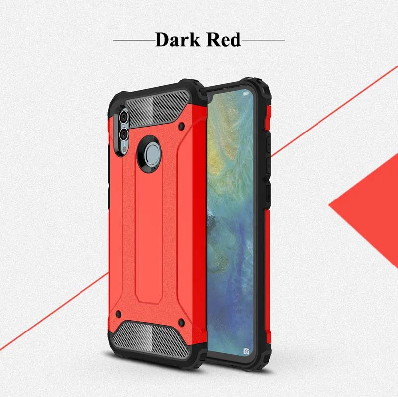 Dark Red Tsimak чехол для huawei P Smart Y6 Y7 Pro Y9 Honor 10 Lite 8A наслаждаться фотоаппаратов моментальной печати 7 S 9 плюс чехол противоударный чехол для телефона Coque - Цвет: Dark Red