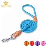 pet dog leash rope for large dogs medium nylon leashes for dog reflective dog collar harness pet leash lead durable pet product