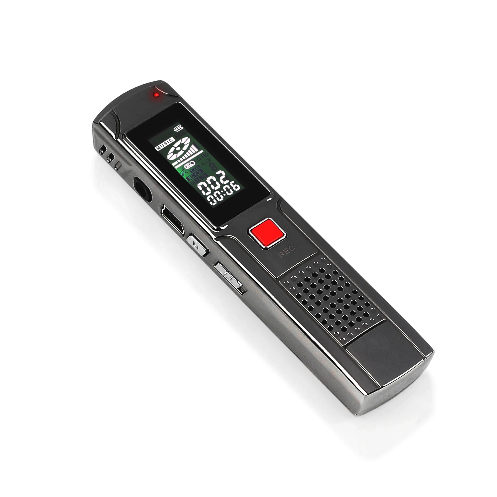 PROZOR 8GB Диктофон USB профессиональная поддержка удаление файлов A-B повторение 8