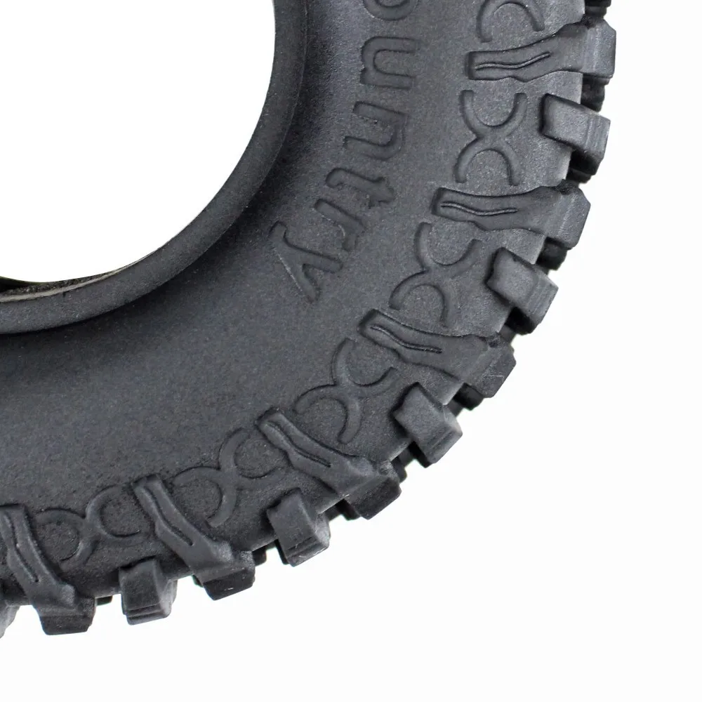 4 шт. 100 мм 1 9 дюйма Резиновые Колесные шины для 1:10 Rc Rock Crawler Car Axial Scx10 D90 D110 Tamiya Cc01 |