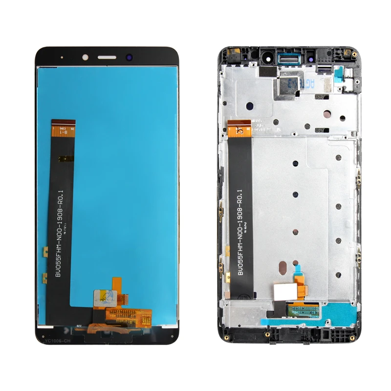 5 ''ips для Xiaomi Redmi Note 4 ЖК-дисплей Дисплей Сенсорный экран дигитайзер с рамкой MTK