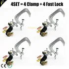 4 компл.лот строительный крючок 15 А с быстрой блокировкой нагрузки светодиодный кг светодиодное оборудование для подвижной головки луча светильник бесплатной доставкой