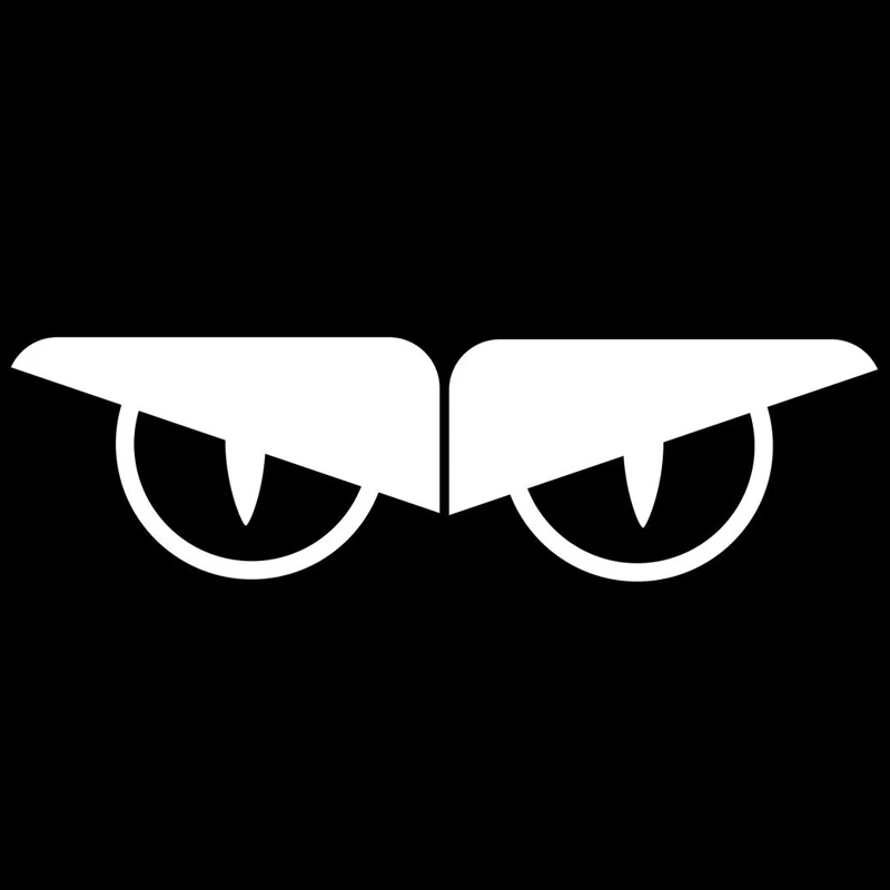 15 см * 4 3 со змеиным рисунком Angry декор с изображением глаз мотоцикл Виниловая