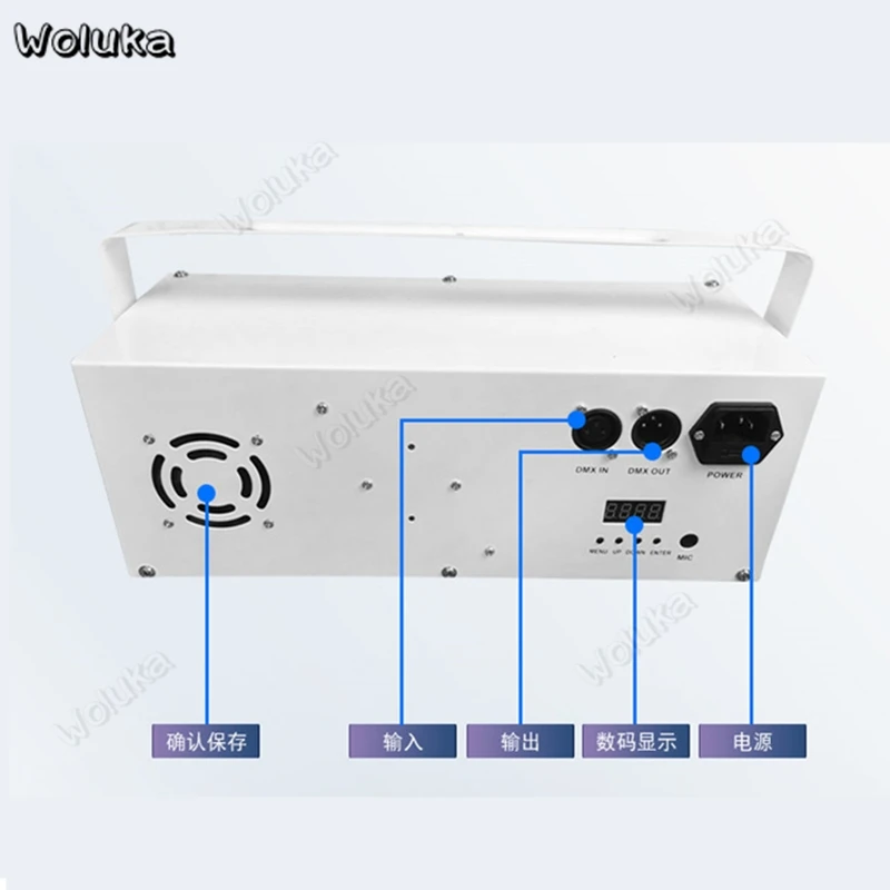 4 в 1 эффект рисунка LED RGBW Вечеринка дискотека свет ночной клуб сценический