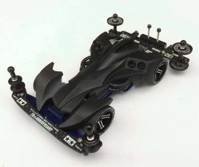 black 1 Набор 1/32 Масштаб Мини 4WD модель автомобиля RAY STINGER 19438 S2 шасси с обновленными частями(не в сборе - Цвет: black