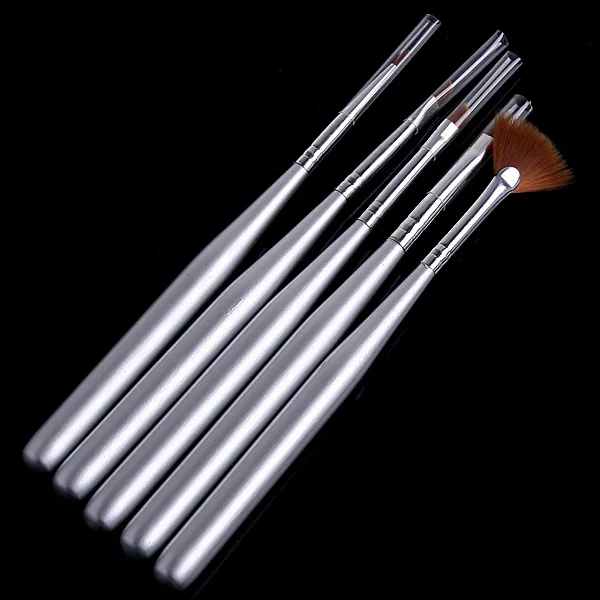 5 шт. кисти для маникюра нанесения гель лака|tools painting|nail dotsnail tools |