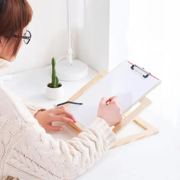 Креативная деревянная книжная полка для чтения учебник студентов держатель книг