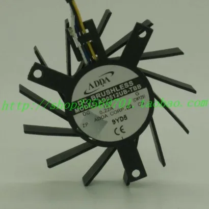 

Adda ad0512ub-tbb hd5670 dual ball graphics card fan 4 line pwm