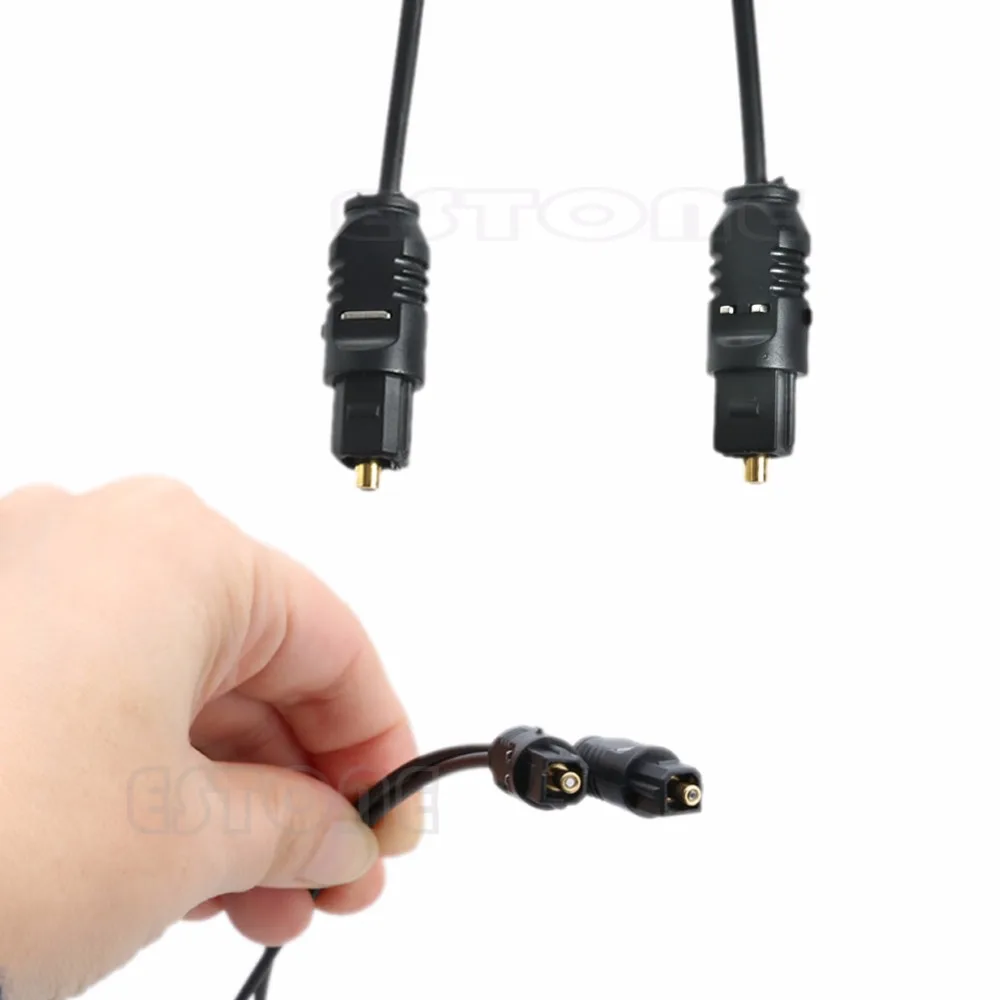 Newest6.5FT 2 м Digital Surround Sound волоконно оптический аудио выход кабель SPDIF привести|spdif
