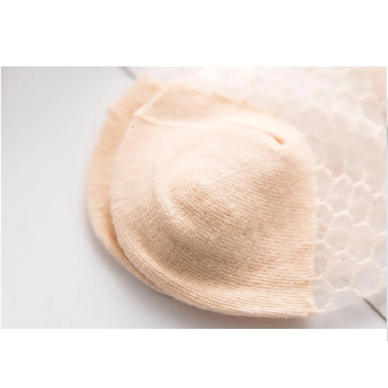 

Invisible ankle socks Cute Dot crystal glass Socks ankle Shallow mouth Fishnet Low socks with sole 2019 new