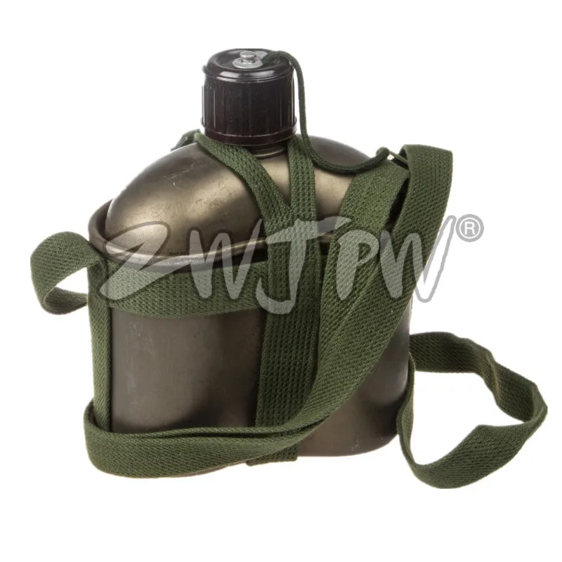 Оригинальный излишки WW2 ТИП 83 тактический чайник алюминиевая Столовая Открытый