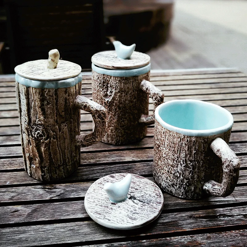 300 мл винтажная керамическая фарфоровая и кружка ручной работы | 10 унций с