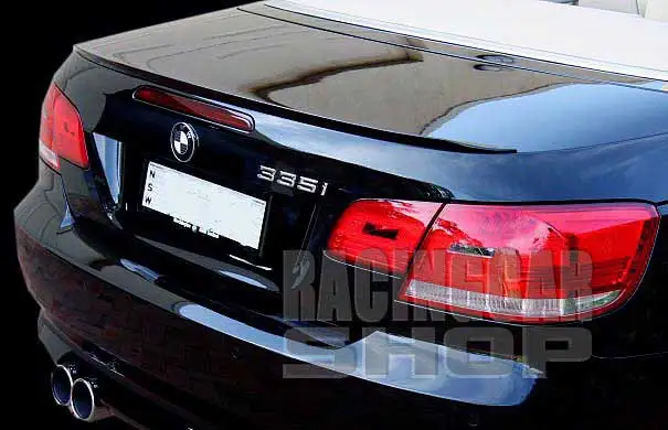 Неокрашенный M3 Тип багажник задний спойлер PU Подходит для BMW 3 SERIES E92 E93 купе 2 двери