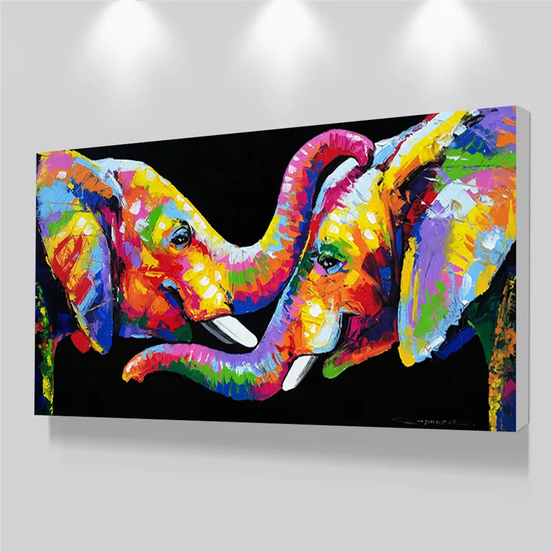 

Etsy Shopify Dropship Wall Art Prints Canvas Animal Painting Abstract Elephant Pictures Vintage Posters and Prints Home Decor