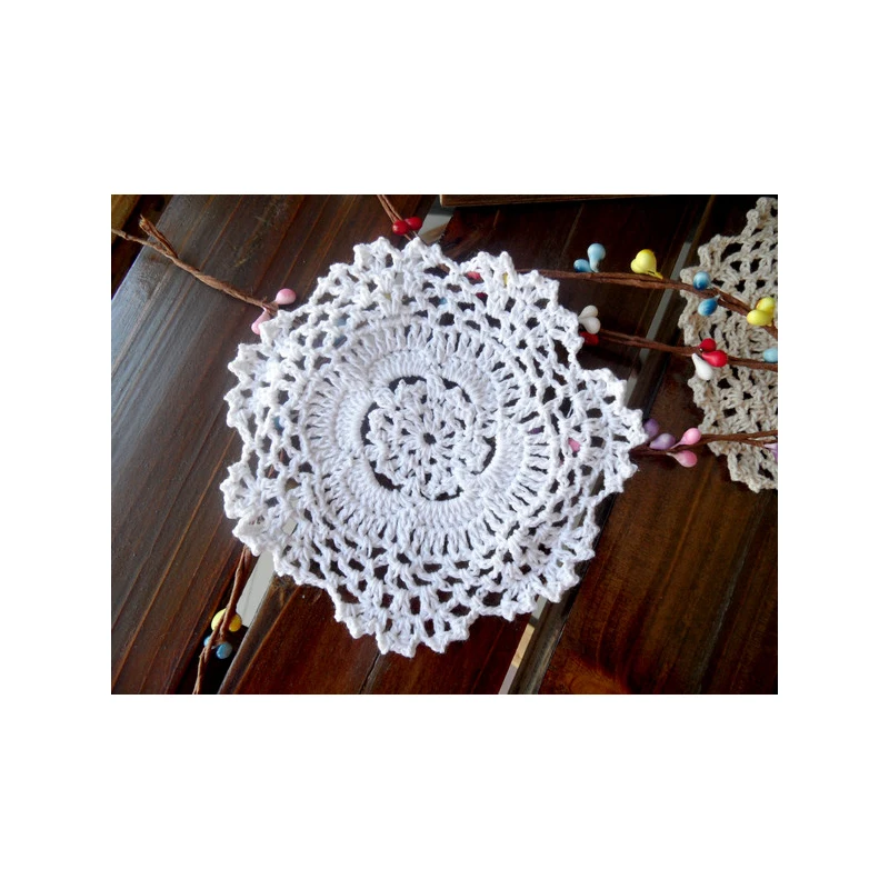 Винтажные отель стол Декоративные салфетки DIY ручной работы крючком бытовой