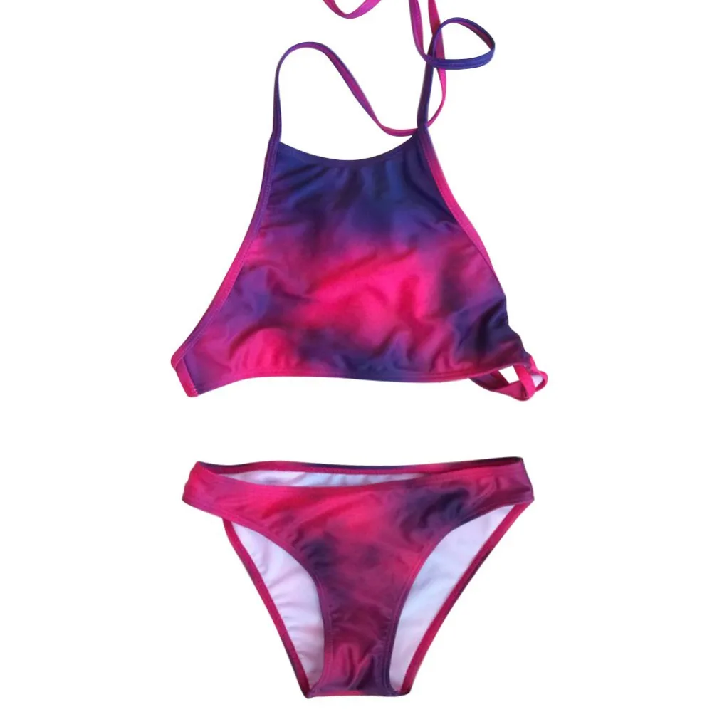Sexy Women Push Up Dyeing Bikini Set Swimwear Swimsuit Beachwear NVIE |