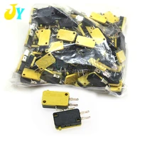 100pcs 3pin microswitch 4 8mm terminal micro switch for arcade game happ style push button diy joystick parts