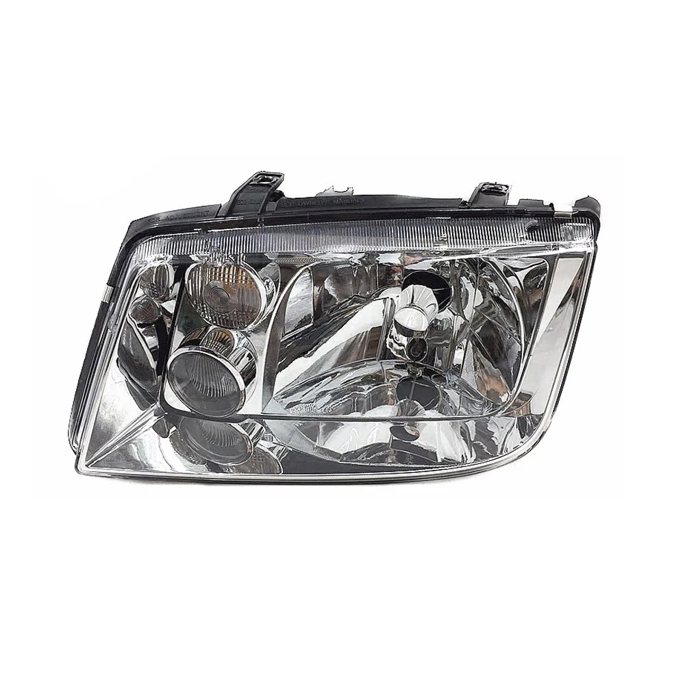 CAPQX для Volkswagen BORA 2002 2003 2004 2005 белая или черная передняя фара, головной светильник, лампа в сборе - Цвет: White Left side