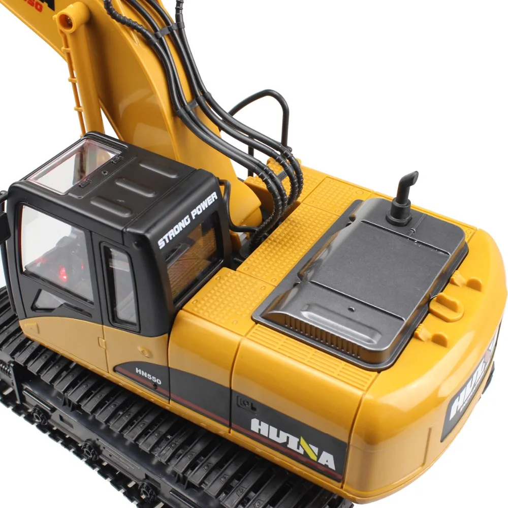 Huina RC экскаватор лопатка из сплава 15 CH 2 4G электрический пульт дистанционного