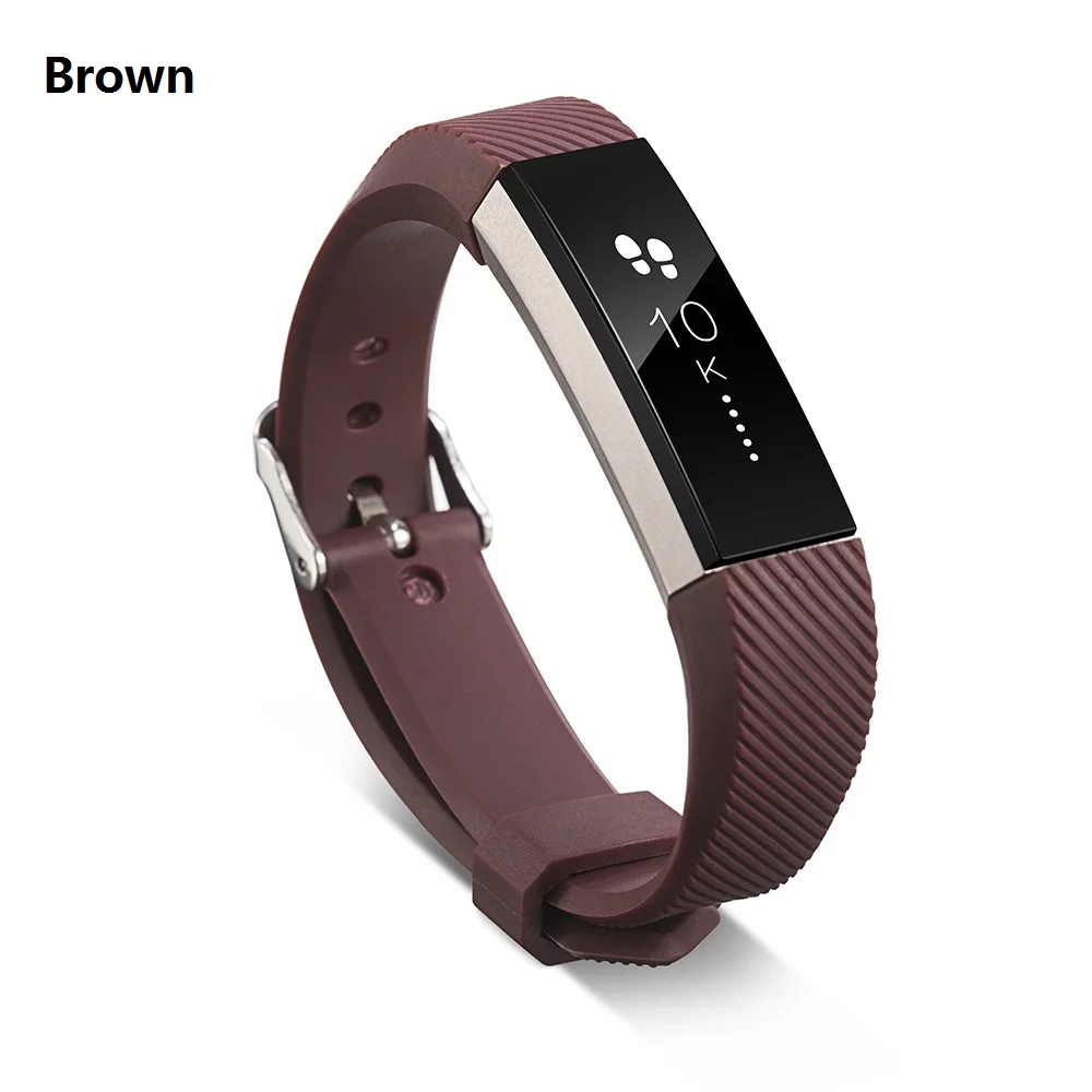 1000 шт./лот компанией DHL Для Fitbit Alta/Alta HR линия шаблон замена силиконовый ремешок 16