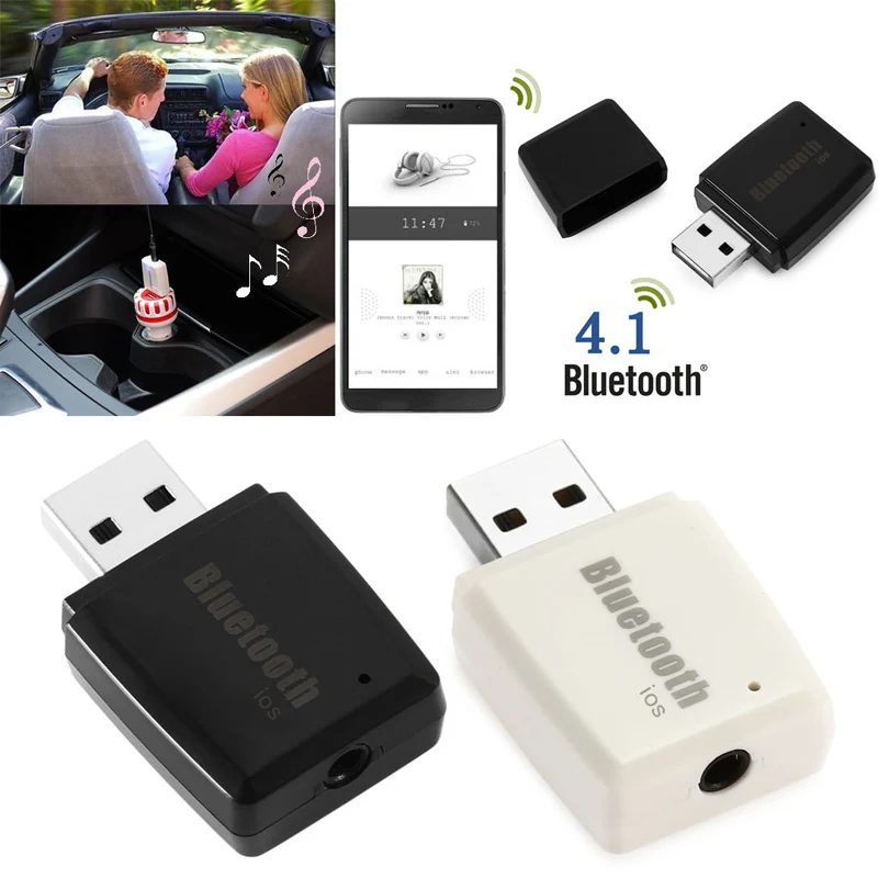 5 V Автомобильное соединение через usb и беспроводное Bluetooth стерео Adapter4.1