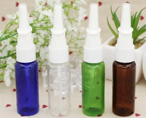 Медицинская бутылка-распылитель с назальным распылителем 20 мл | Красота и