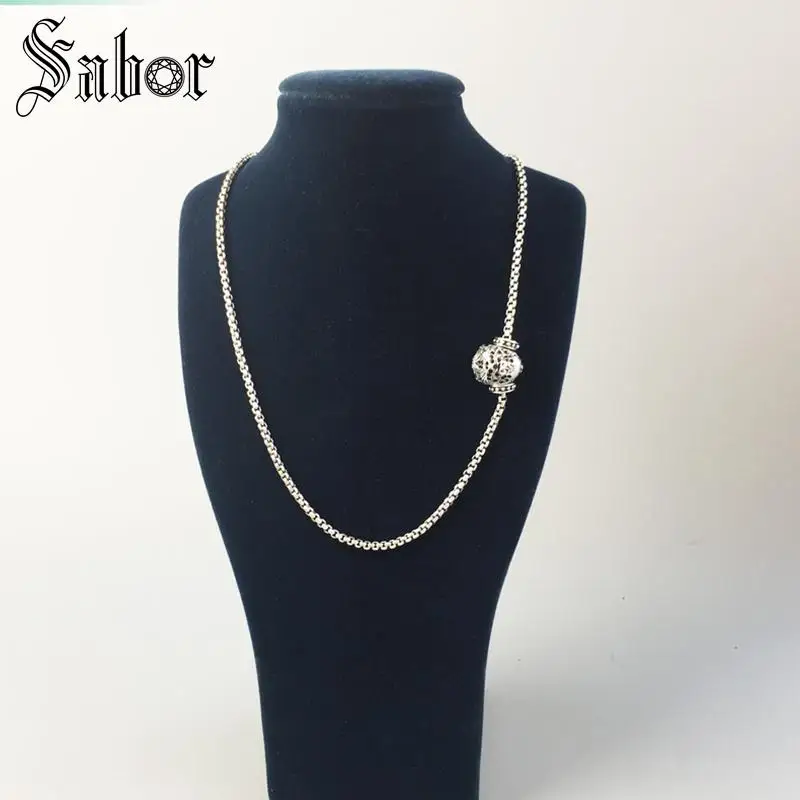 Бисер стоппер для троса Тибетский серебристый цвет женский Карма Diy модные