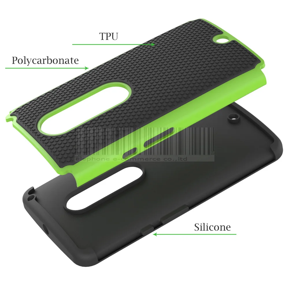 For Motorola Moto X Play XT1562 XT1563/Droid Maxx 2 Case Armor Heavy Duty Hybrid TPU Silicone Cover With/Without Films @ |