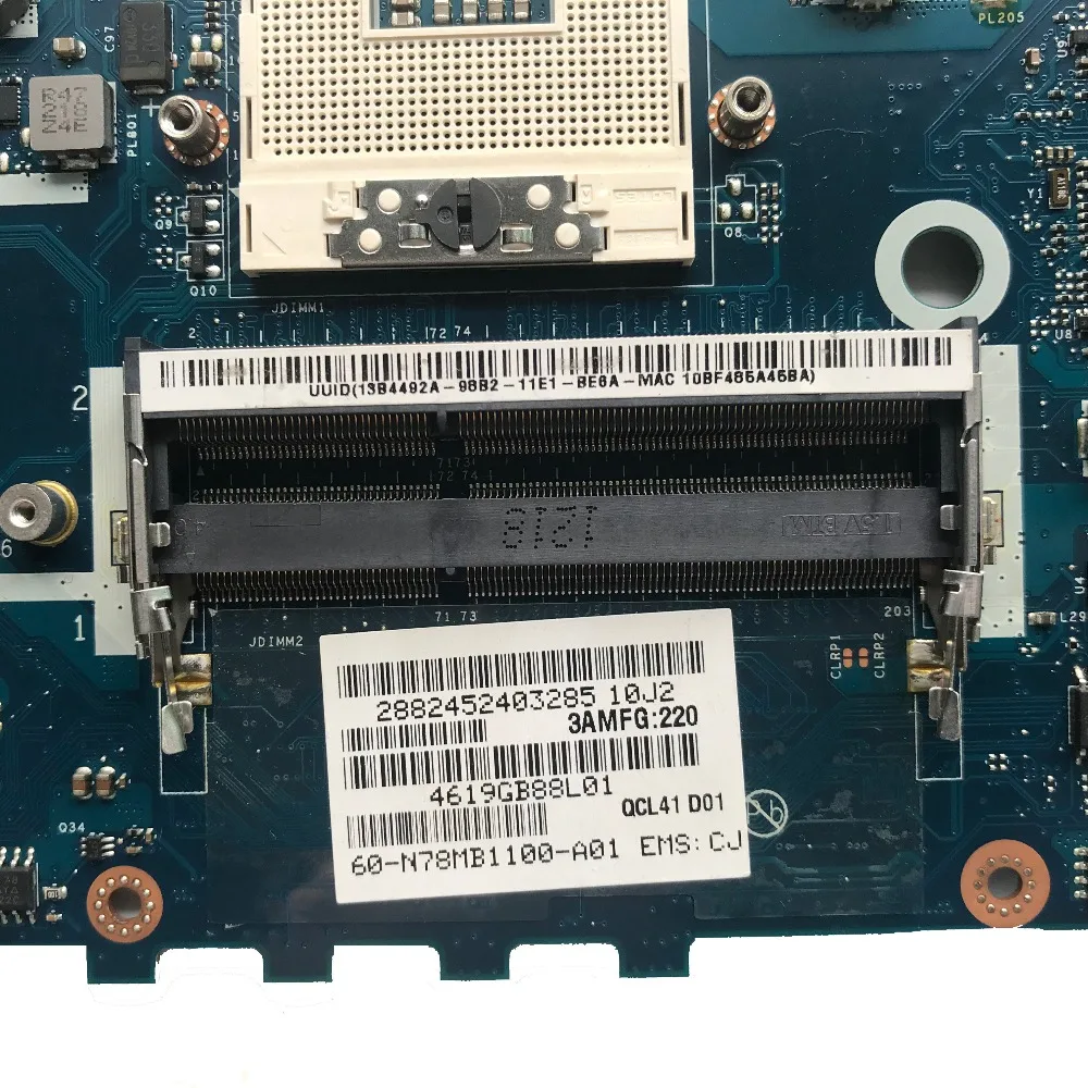 Отлично подходит для материнской платы ноутбука Asus K45V K45VD материнская плата 60