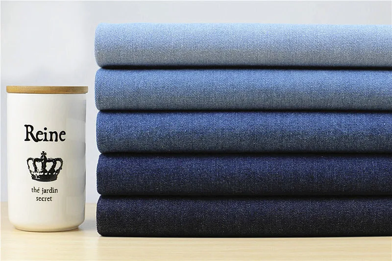 2019 African Fabric Tissus Shandong Wei Qiao Quality Jeans Washing Pure Cotton Denim Heavy Clothing Cloth Sofa Lx1999-6 | Дом и сад