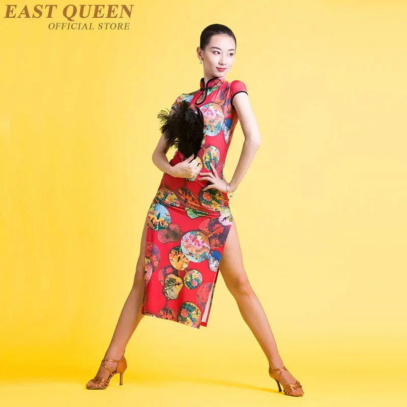 Latin dance dress chinese style latin costume samba carnival costumes salsa dresses DD317 C | Тематическая одежда и