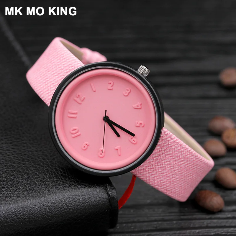 Женские часы серые Контрастные кожаные кварцевые женские мужские для влюбленных