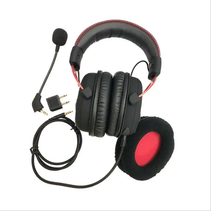 Кингстон Клауд II наушники Hi-Fi 7.1 Surround Sound для игр с микрофоном для компьютера и мобильного телефона.