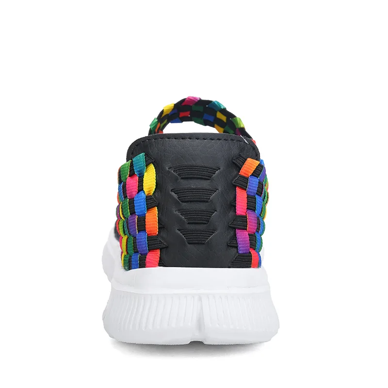 BEYARNE/повседневная обувь на плоской подошве Женская модная тканая ручной работы