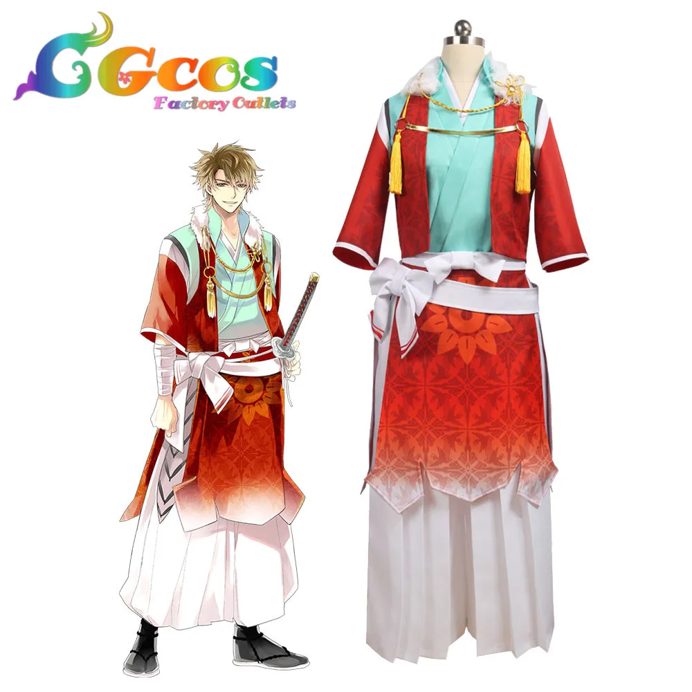 CGCOS Бесплатная доставка Косплей Костюм IKEMEN SENGOKU Hideyoshi Toyotomi игровая форма аниме