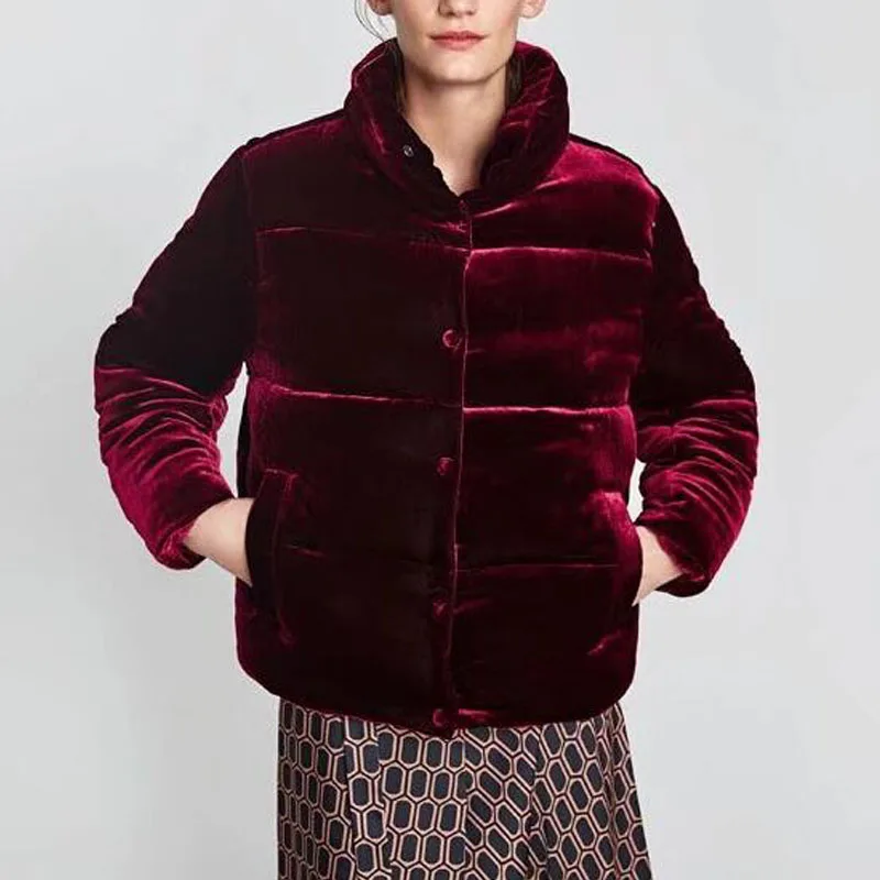 Новая зимняя куртка женская утепленная пальто Модная одежда с длинным рукавом