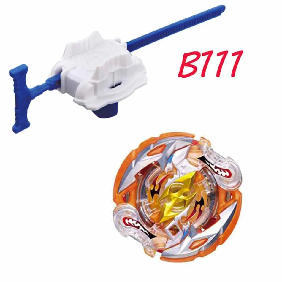 Toupie Bey Bay Burst Metal Fusion B113 Top lanzador Metal Bey Bay Burst Launcher игрушки для детей - Цвет: B111 No box