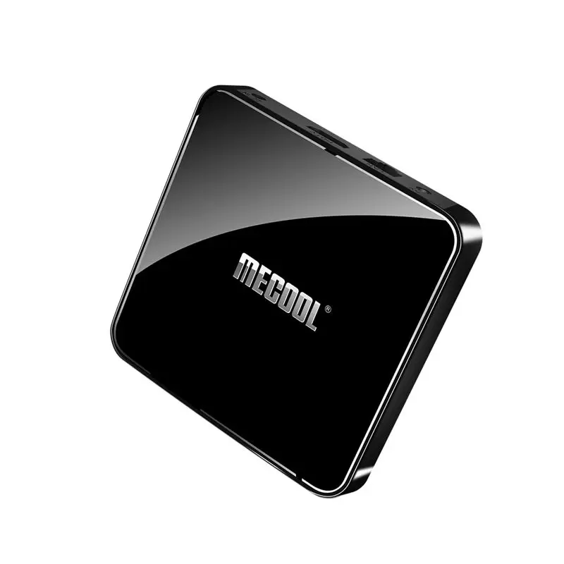 FFYY-Mecool Km3 Android 9,0 ТВ-приставка Amlogic S905X2 Четырехъядерный 4G Ddr4 64G Rom 2,4G/5G Wifi Bluetooth 4K Atv смарт-приставка Vo